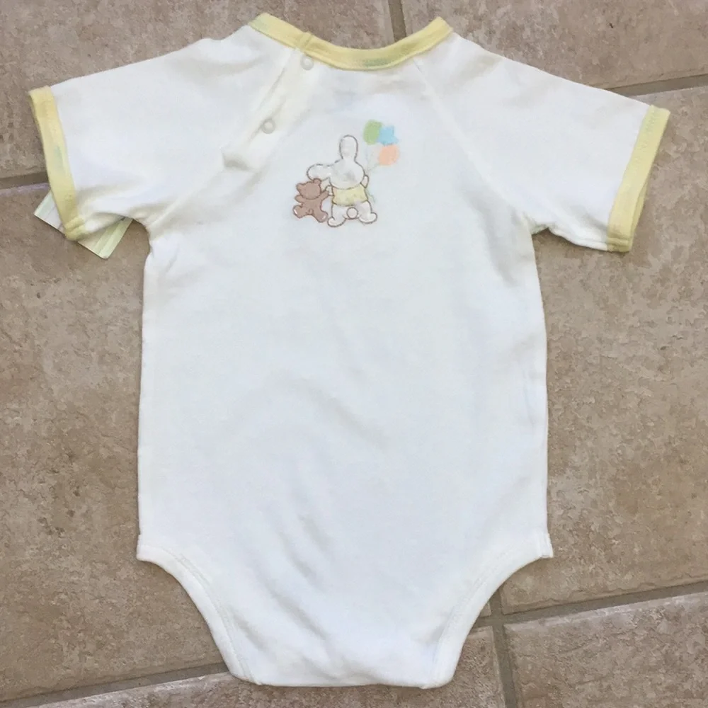 Little Wonders Bunny and Teddy Bear Bodysuit - Picture 7 of 10